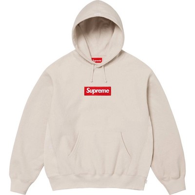 m*m様 Supreme Box Logo Hooded Sweatshirt Supreme Box Logo Hooded Sweatshirt (FW24) Stone,Size Medium | eBay