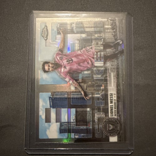 2025 Topps Chrome Mls - Big City Strikers Lionel Messi #BCS-10