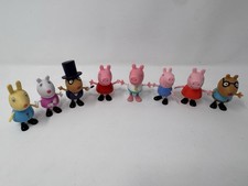 Peppa Pig Figure Lot of 8 Friends  Family Assorted Characters