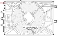 Denso LüFter MotorküHlung DER09070 FüR 500L Fiat 199LYC1B Natural Power Multijet