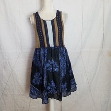 Free people Katie crochet mini dress size large
