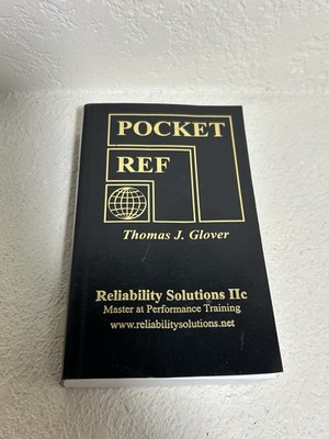 Pocket Ref Reliability Solutions Paperback Thomas J. Glover