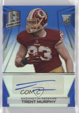 2014 Panini Spectra Rookie Auto Blue Prizm 22/49 Trent Murphy #293 Auto 0s3