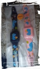 2 pk Airtag waterproof bracelets for kids girl and boy