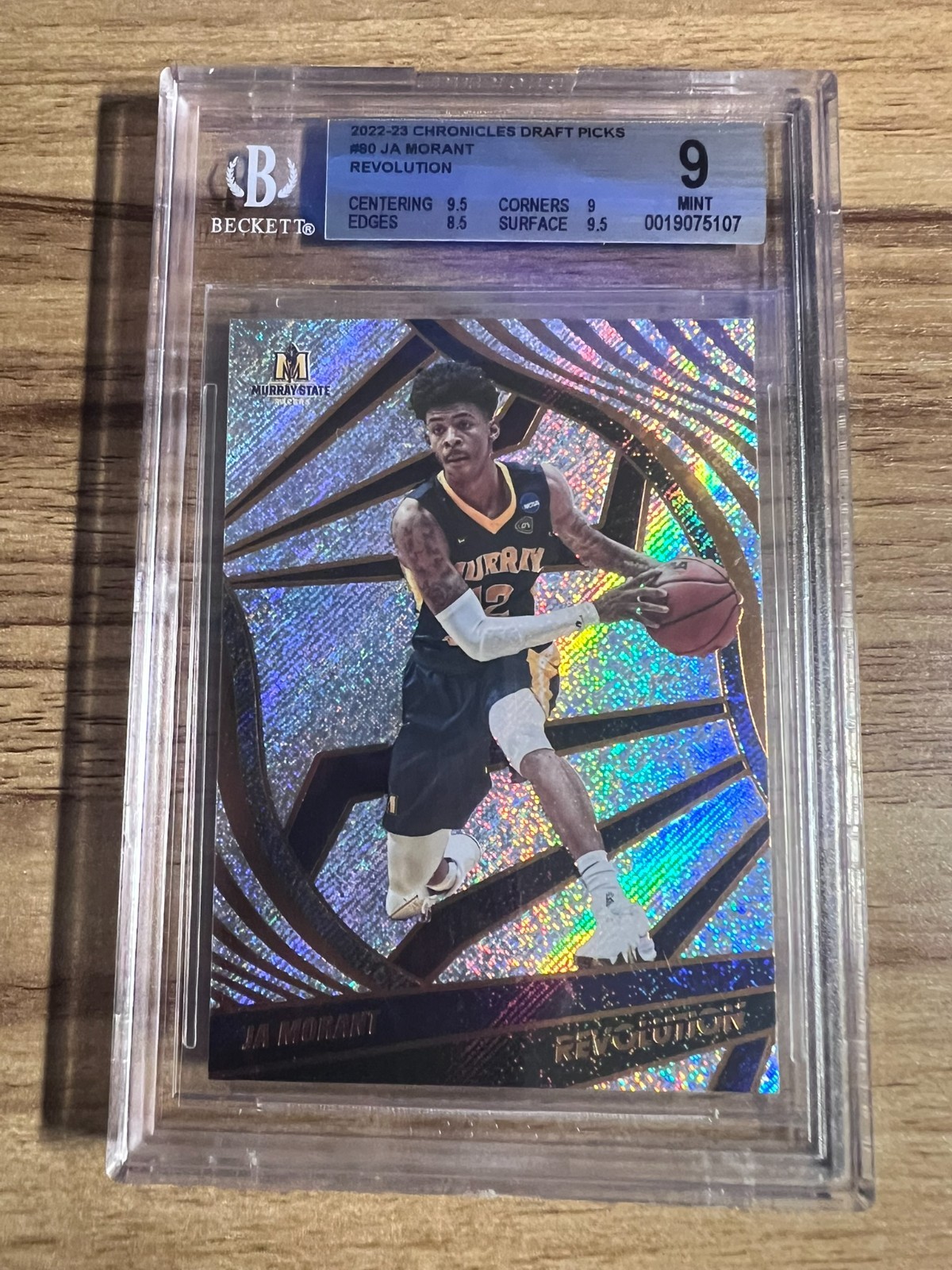2019-20 Ja Morant- Panini Revolution Rookie *BGS 9*