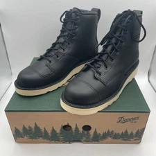 Danner Moto Wedge Black GTX Gore Tex Men Size 10 Hiking Motorcycle Combat Boots