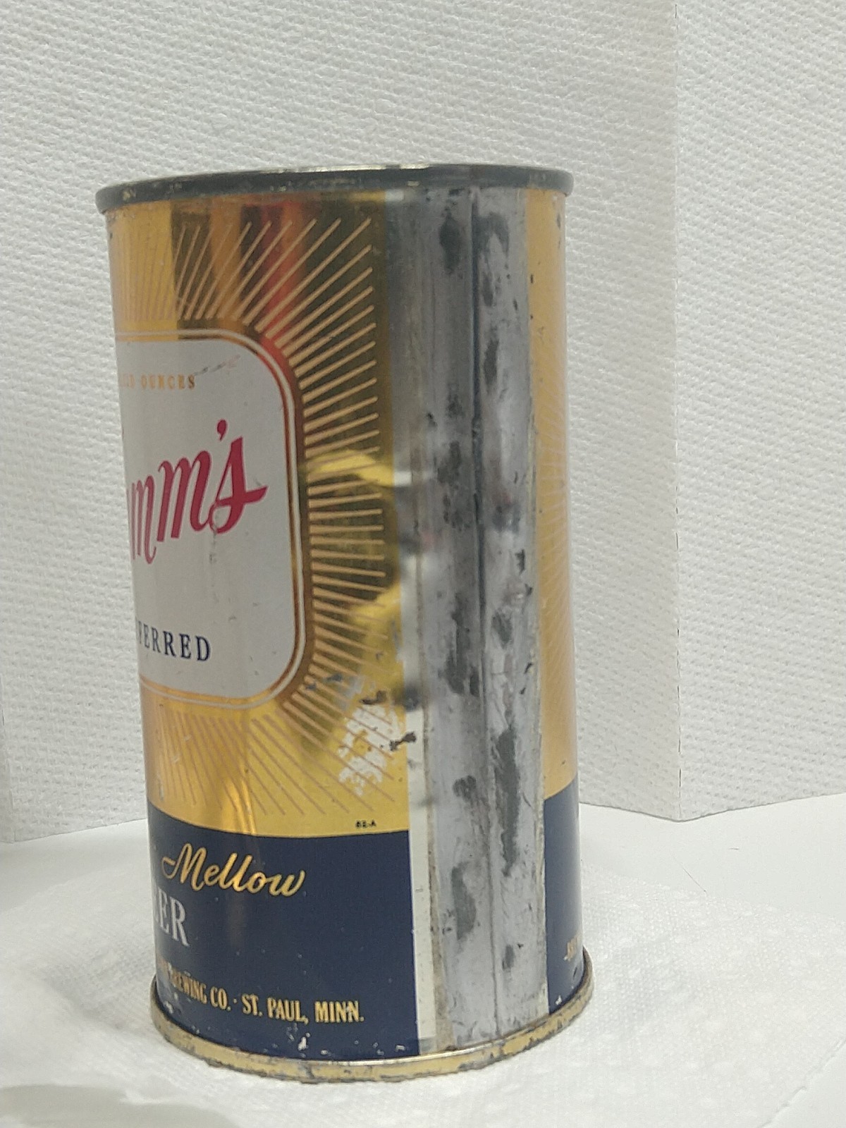 Hamm Prefered Flat top beer Can