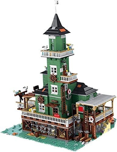 Fisherman Harbortown Series Modular Lighthouse Building Blocks Toy Bricks Set