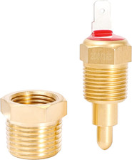 Fan Temperature Switch 200 F on 185 F Off, 3/8" NPT Thread Electric Engine Coo