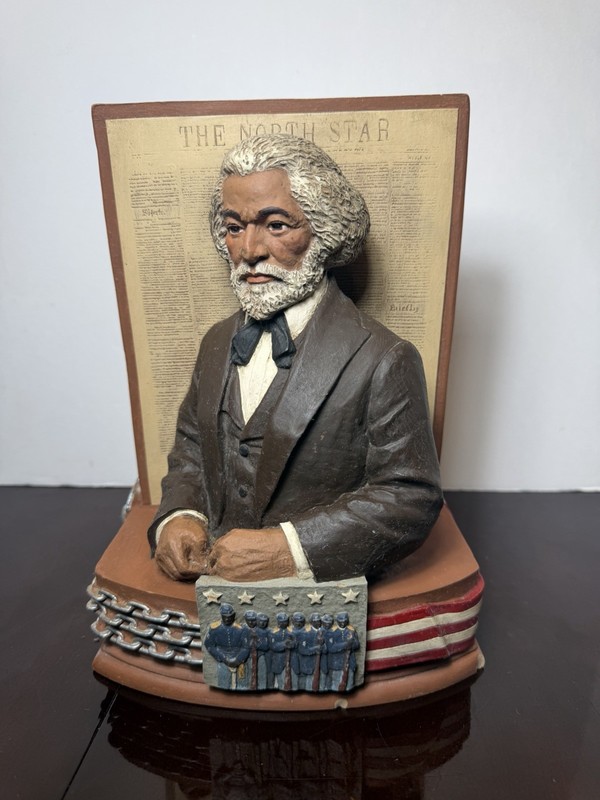 Frederick Douglass Bust Retired 1995 Miss Martha All God’s Children Limited Ed
