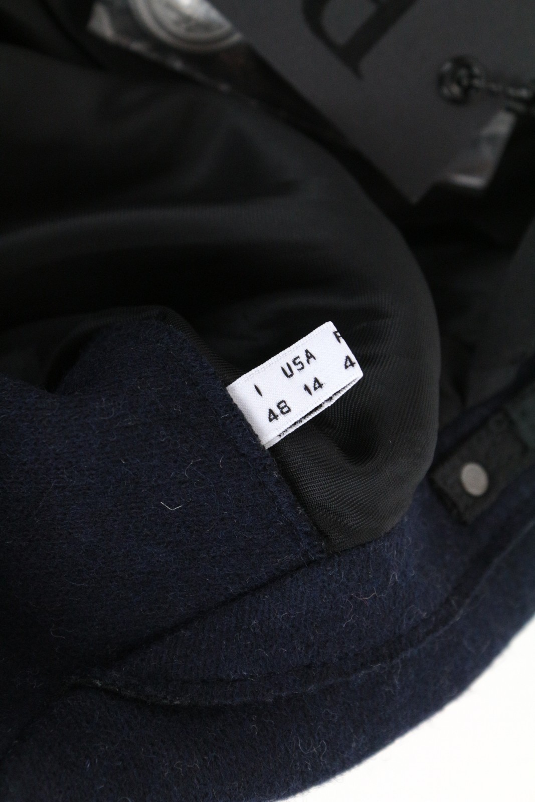 ALTRA REPLAY Cappotto Uomo 48 Blu Misto Lana Doppiopetto Picco Collo Prezzo di listino 499€*