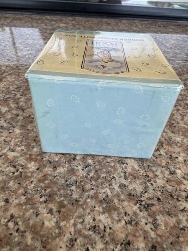 Classic Winnie The Pooh Disney Vintage Rubber Stamps Ink Pad Note Paper Note Box - Picture 5 of 8