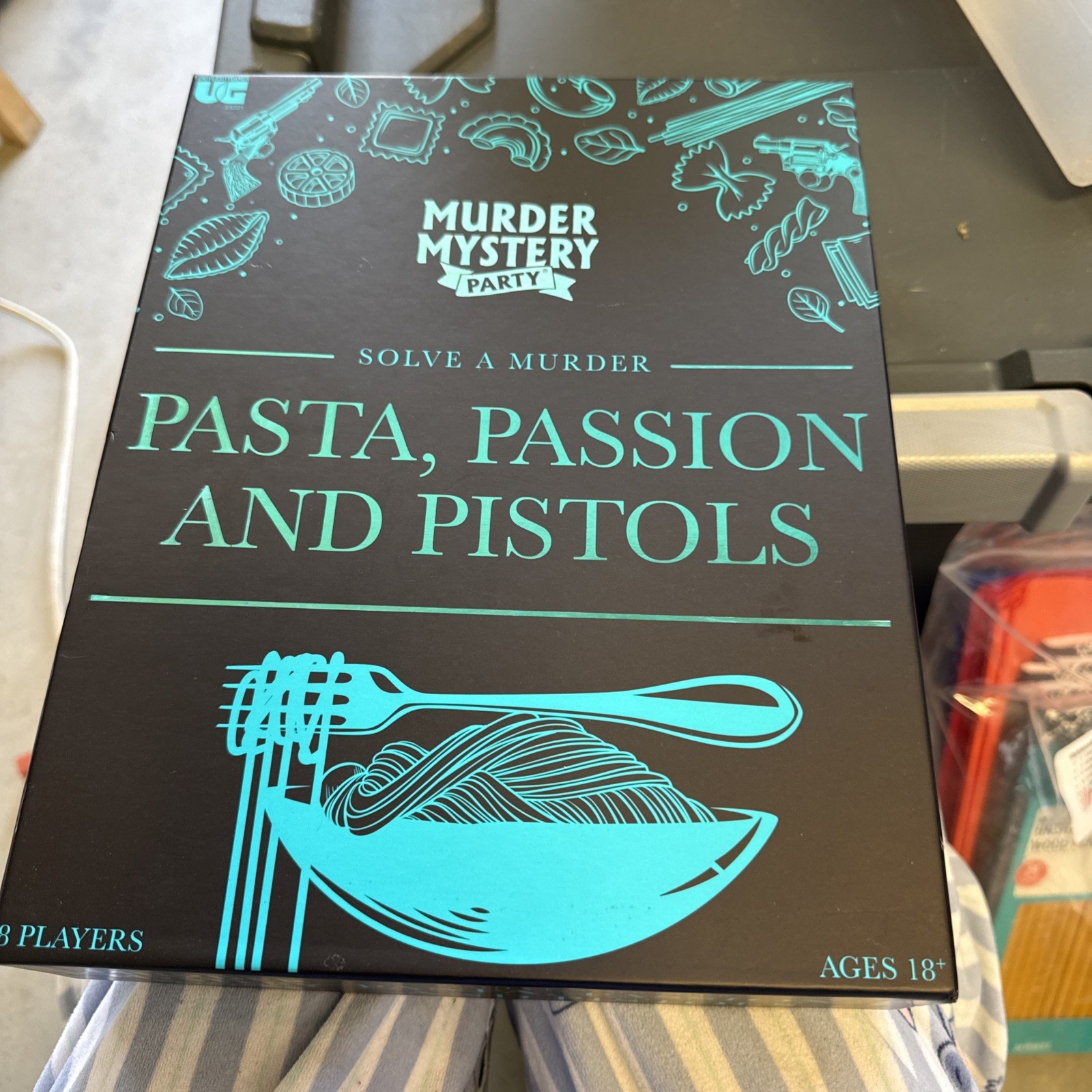 S Murder Mystery Party Pasta Passion And Pistols Game New
