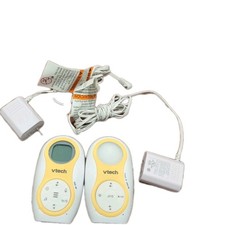 Vtech Enhanced Range Digital Audio Monitor W/Dual Unit Rechargeable Battery.