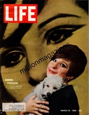 1966 Life March 18 - Barbra Streisand; Fujiyama air crash; Kissing disease