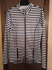 Damen J McLaughlin Jacke blau weiß gestreift Größe M