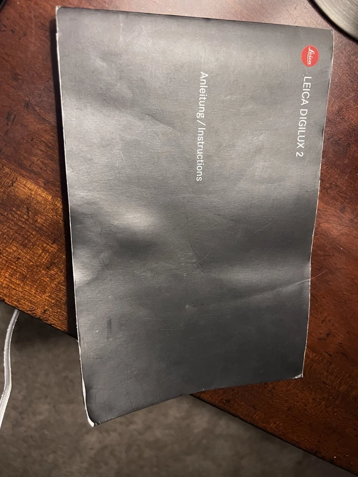 Manual de instrucciones Leica Digilux 2 Foto 2 de 4