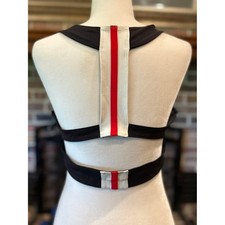 Free People Movement Size L Sports Bra Black Red