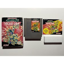 Teenage Mutant Ninja Turtles 2 II: The Arcade Game TMNT (NES)Complete CIB🔥