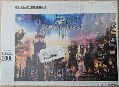 Kingdom Hearts 3 Jigsaw Puzzle 1000 Pc High Quality Wood Products New