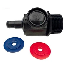 Polaris 280/380 Pool Cleaner Universal Wall Fitting Connector Assembly, Black
