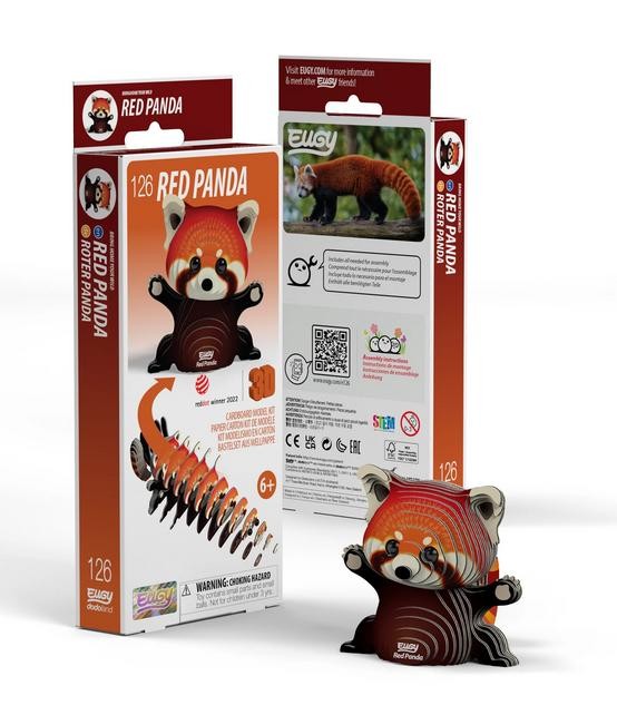 EUGY - 3D Bastelset Roter Panda | Kit (Bastelset) | 2025 | EUGY - Bild 2