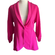 NINEFREE  Lightweight  3/4 Sleeve Casual Jacket  Sz S