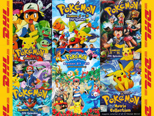 USA English Version POKEMON SERIES Season 1 - 25  21 Movies DVD All Region