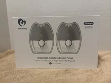 Bellababy BLA8039 Double Wearable Cordless Breast Pump - Gray (Pack of 2 Pumps)