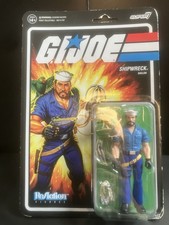 Hasbro Super 7 Reaction G.I. Joe Shipwreck Action Figure New Sealed