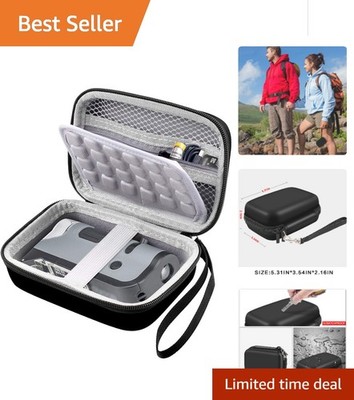 Compact Hard Shell Microscope Case - Essential for Carson MicroFlip & MicroBrite