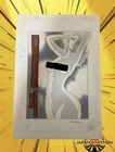 y7002w Mitsuo Oya 1973 Original Manga Art Splash Title page