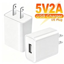 2 Pack 5v 2a Usb Port Jack Wall Charger Plug 5 Volt 2 Amp Ac To Dc Power Adapter 2 Pack 5v 2a Usb Port Jack Wall Charger Plug 5 Volt 2 Amp Ac To Dc Power Adapter