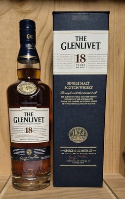 Glenlivet 18 Jahre - alte Ausführung - 43%vol. - 0,7L