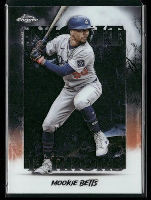 MOOKIE BETTS 2025 Topps Chrome Update #NT-9 NIGHT TERRORS | eBay