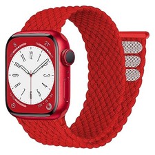 Stretchy Braided for Apple Watch Band 44mm 40mm 45mm 41mm 42mm 38mm Ultra/2 49mm