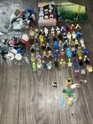Lego Minifigures Lot of 54+ including weapons Star Wars Minecraft Spider Man