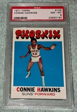 1971 Topps Connie Hawkins #105 ** PSA-8 (NM-MT) ** “Centered!” “Beautiful Card!”