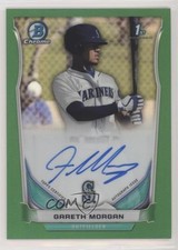 2014 Bowman Draft Chrome Pick Green Refractor 74/99 Gareth Morgan Auto 00c9