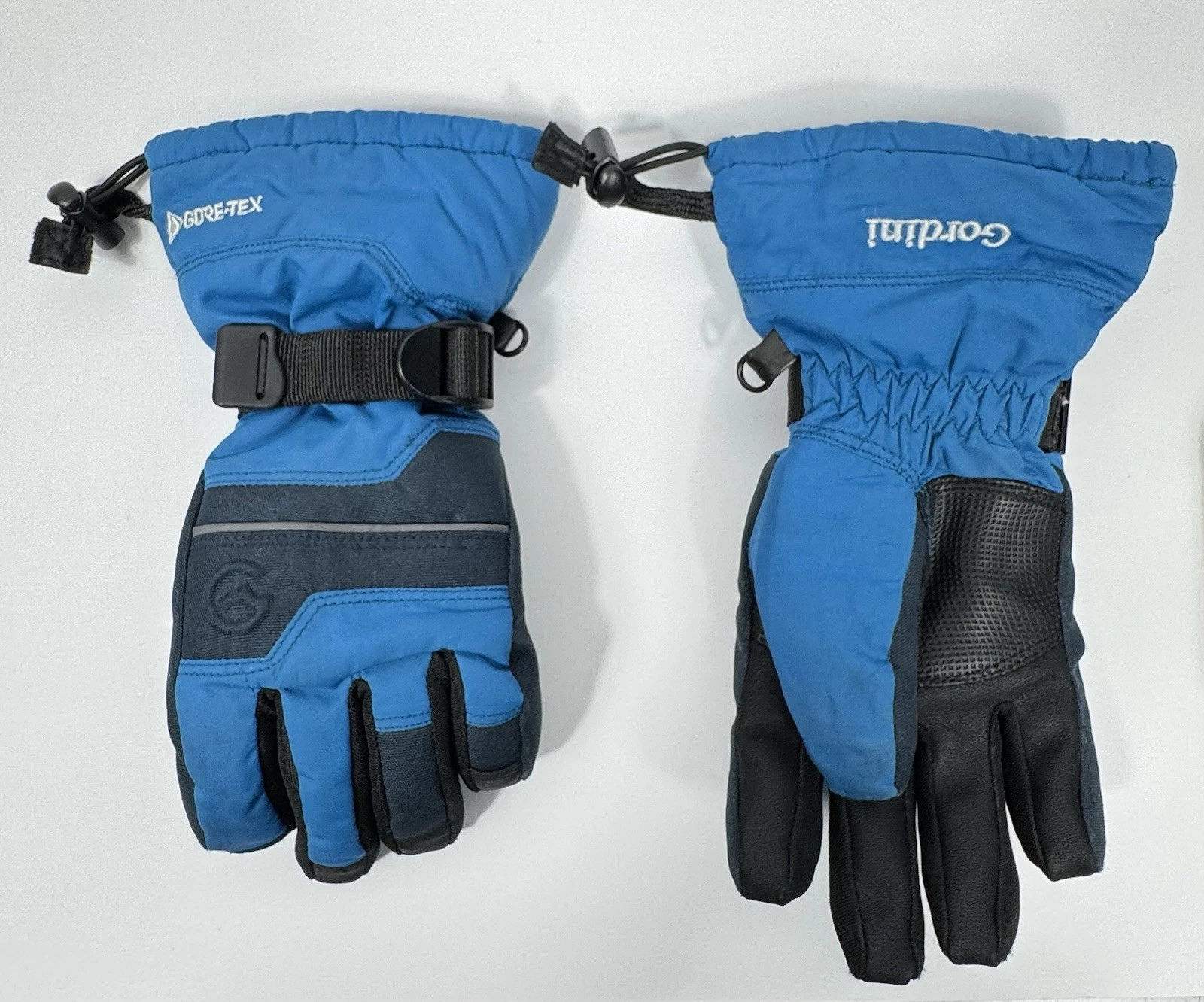 Gordini JR XS Gore-Tex Kids Winter Gloves Blue Black Waterproof Ski Snow