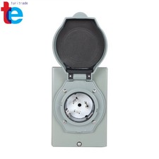 50 AMP Generator Power Inlet Box 3 Prong Generator Cord 250 Volt 12500 Watt