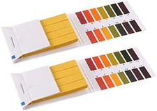 PH Test Strips 1-14 Indicator Paper Lab Litmus Tester 80in1 Kit for Water Food P