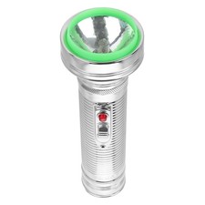 Torcia portatile a batteria in alluminio design retrò vintage