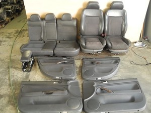 VW Passat 3BG Exklusiv Sitzausstattung+Türverkleidungen Teilleder Sitzheizung