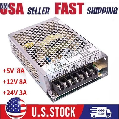Arcade Power supply 5V 12V 24V Output Switching Adjustable JAMMA Power supply US