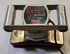 Vintage Morfam Jeanie Rub Massager Single Speed USA M69-315A Deep Tissue Works!