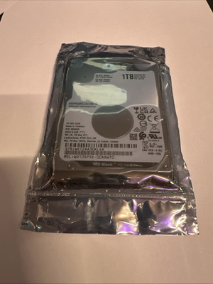 Western Digital WD10SPSX 1TB, WD black 2,5'' HDD, 7200RPM, SATA3 6Gb/sec