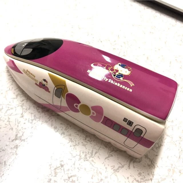 Hello Kitty Shinkansen Bento 10pcs Used Collectible - Image 2 of 4