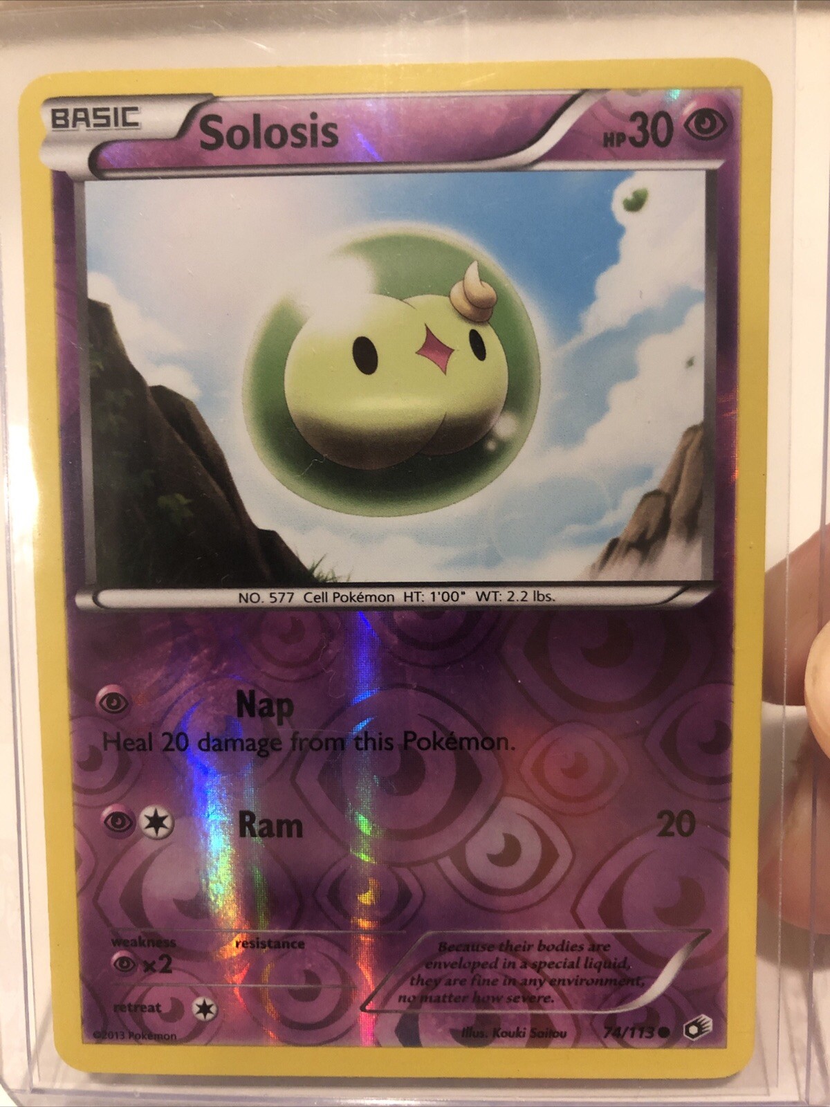 Solosis - 74/113 - Common Reverse Holo LP To Near Mint Legendary Treasures