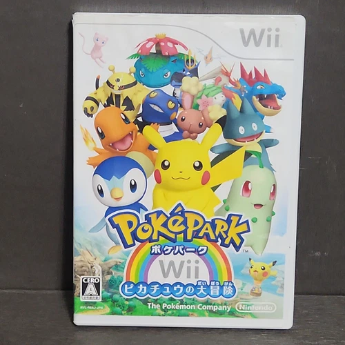 PokePark Pikachus Great Adventure Wii NTSC J Japan Version US Seller Refurbished